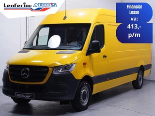 Hoofdafbeelding Mercedes-Benz Sprinter Mercedes-Benz Sprinter 317 CDI 170 pk L3H2 DHL Uitvoering, Navi, Camera Opstap achter, 270 Graden Deuren, Laadruimte Pakket, 2-Zits