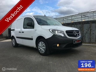 Hoofdafbeelding Mercedes-Benz Citan Mercedes Citan bestel 112 BlueEFFICIENCY Benzine AIRCO NAVI PDC Schuifdeur 1e Eigenaar Uniek!