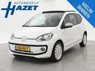 Volkswagen Up! 1.0 HIGH UP! WHITE + SCHUIFDAK PANORAMA STOELVERW. | NAVIGATIE | CRUISE | PARKEERSENSOREN