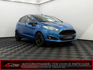 Ford Fiesta 1.0 EcoBoost Titanium X Airco, Parkeersensoren, Stoelverwarming, A start stop, Radio, Lichtmetalen velgen