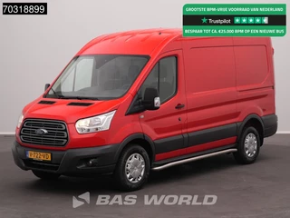 Ford Transit 170pk Automaat L2H2 170PK Navi Airco Cruise Camera Parkeersensoren v+a APK 01-2027 Euro6 L2 Airco Trekhaak Cruise control
