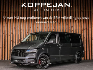 Volkswagen Transporter 2.0 TDI 204PK DSG Bulli Dubbele Cabine | BPM VRIJ! | 2X SCHUIFDEUR MET SLUITHULP | ACC | STOELVERWARMING | DIGITALE COCKPIT |