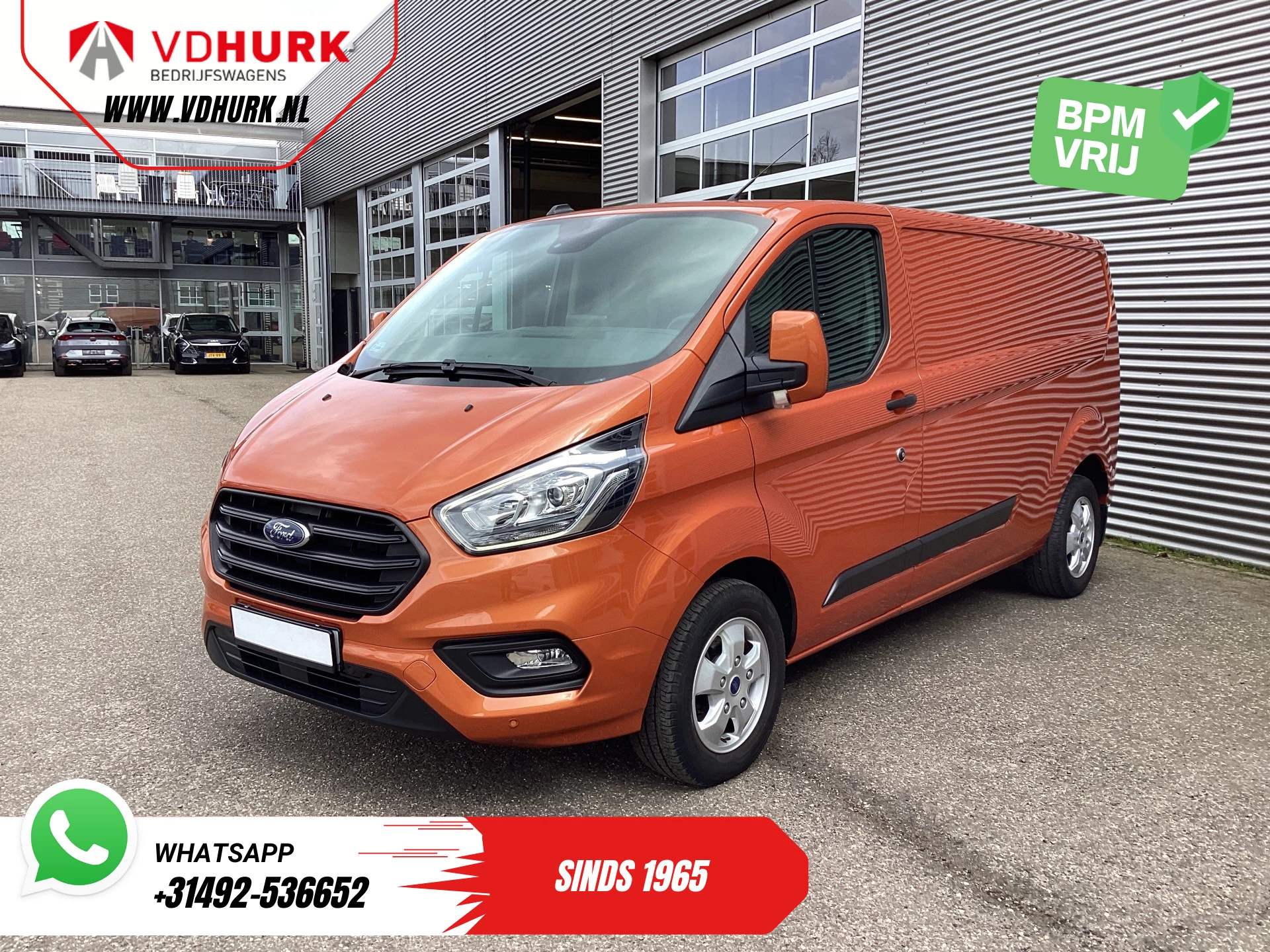 Hoofdafbeelding Ford Transit Custom