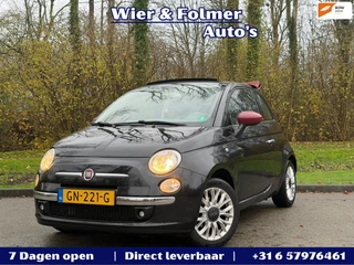 Hoofdafbeelding Fiat 500C Fiat 500C TwinAir Turbo Lounge|Clima|Pack sport | Nieuwe apk