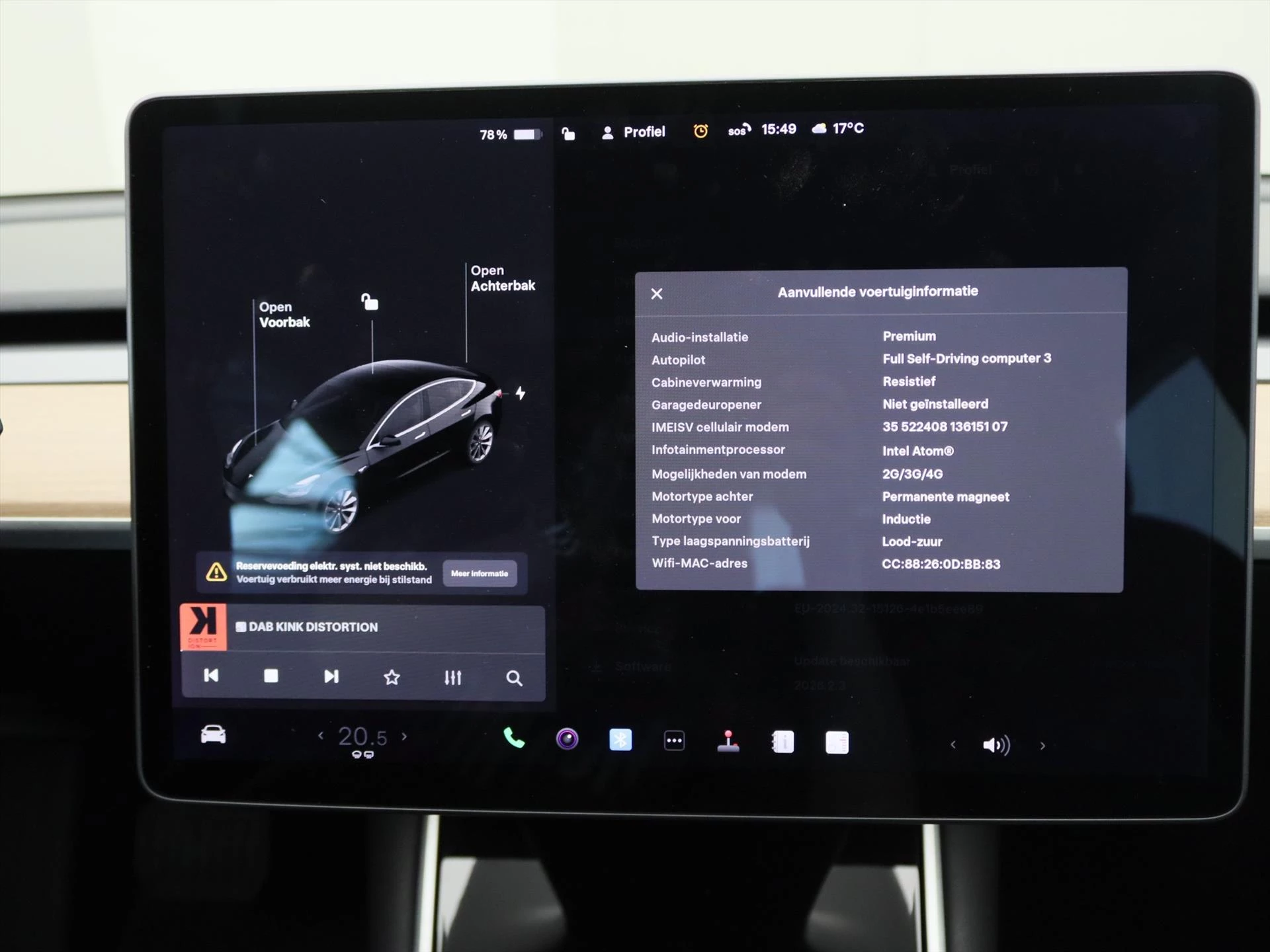 Hoofdafbeelding Tesla Model 3