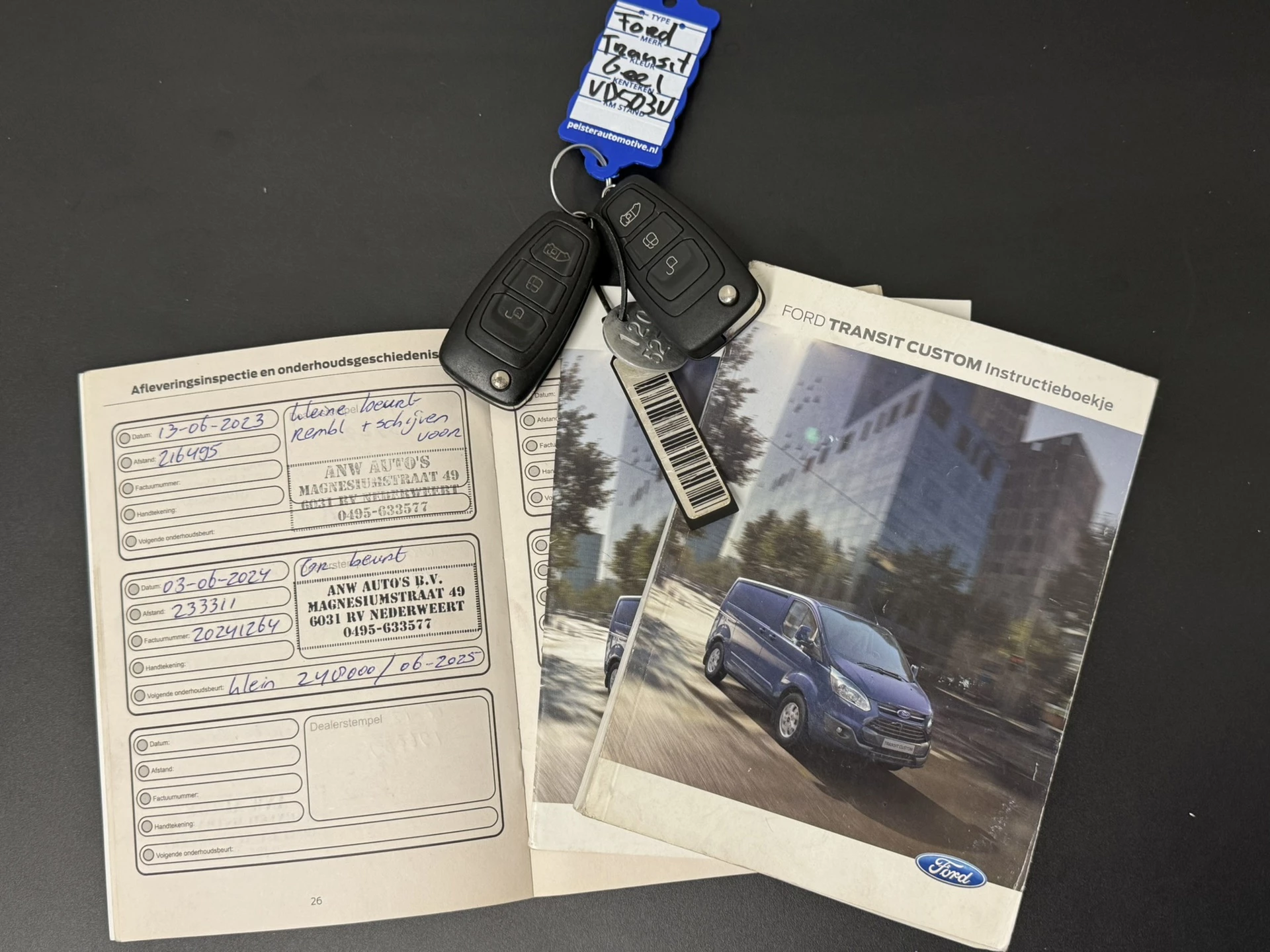 Hoofdafbeelding Ford Transit Custom