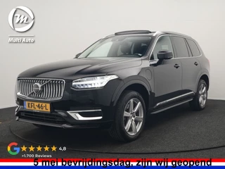 Volvo XC90 T8 Recharge AWD Inscription 7 Persoons PHEV 394pk | Panodak | Adaptive Cruise | Camera | Lederen Sportstoelen Memory & Verwarmd | Stuur Verwarmd | Keyless | Blis | Apple Carplay | Navigatie | DAB | Plug In Hybrid |