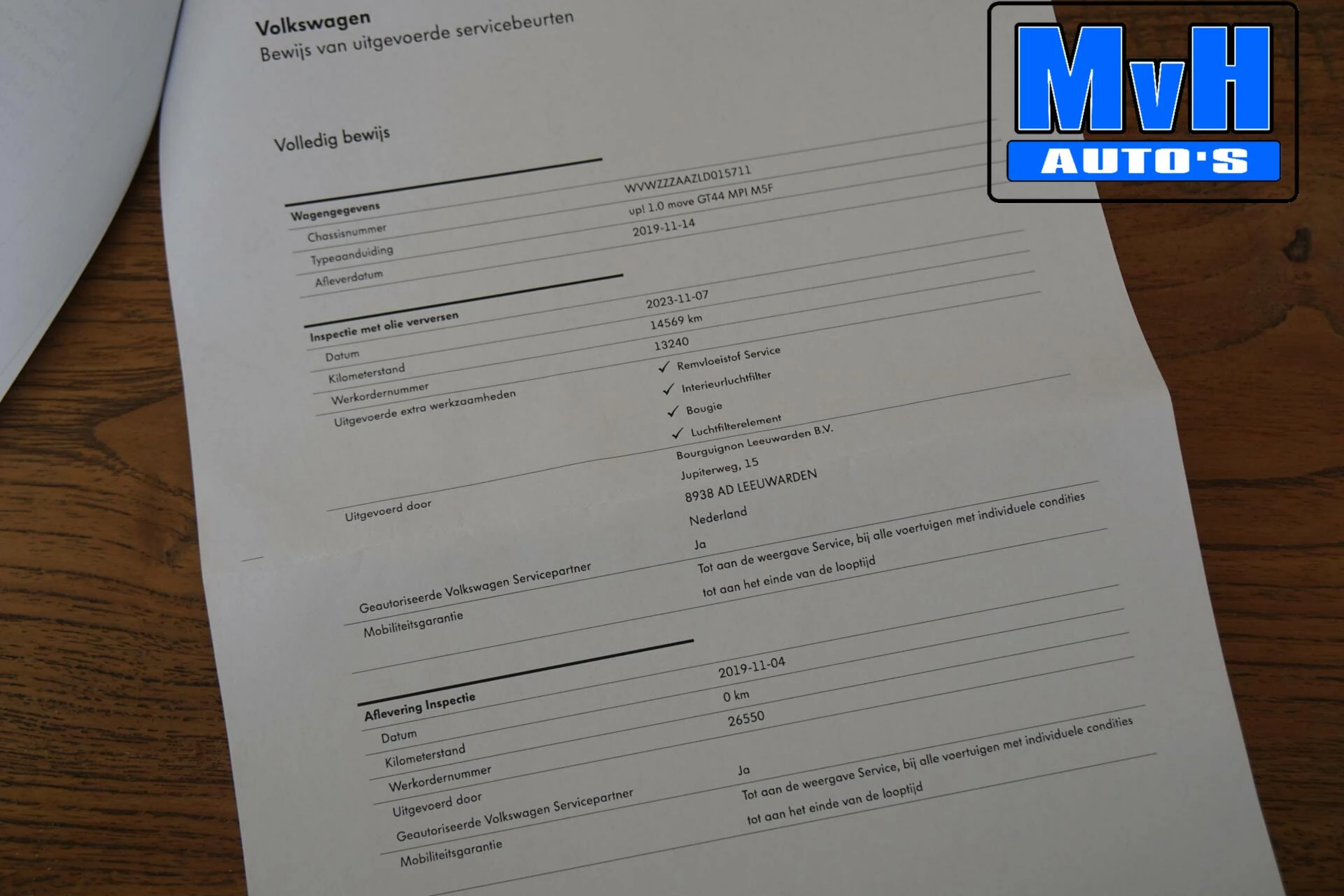 Hoofdafbeelding Volkswagen up!