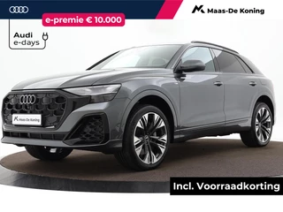 Hoofdafbeelding Audi Q8 Audi Q8 Pro Line S 55 TFSI e 394 PK · B&O sound systeem · Comfortsleutel · Panoramadak · Optiekpakket zwart · Assistentiepakket tour + parking