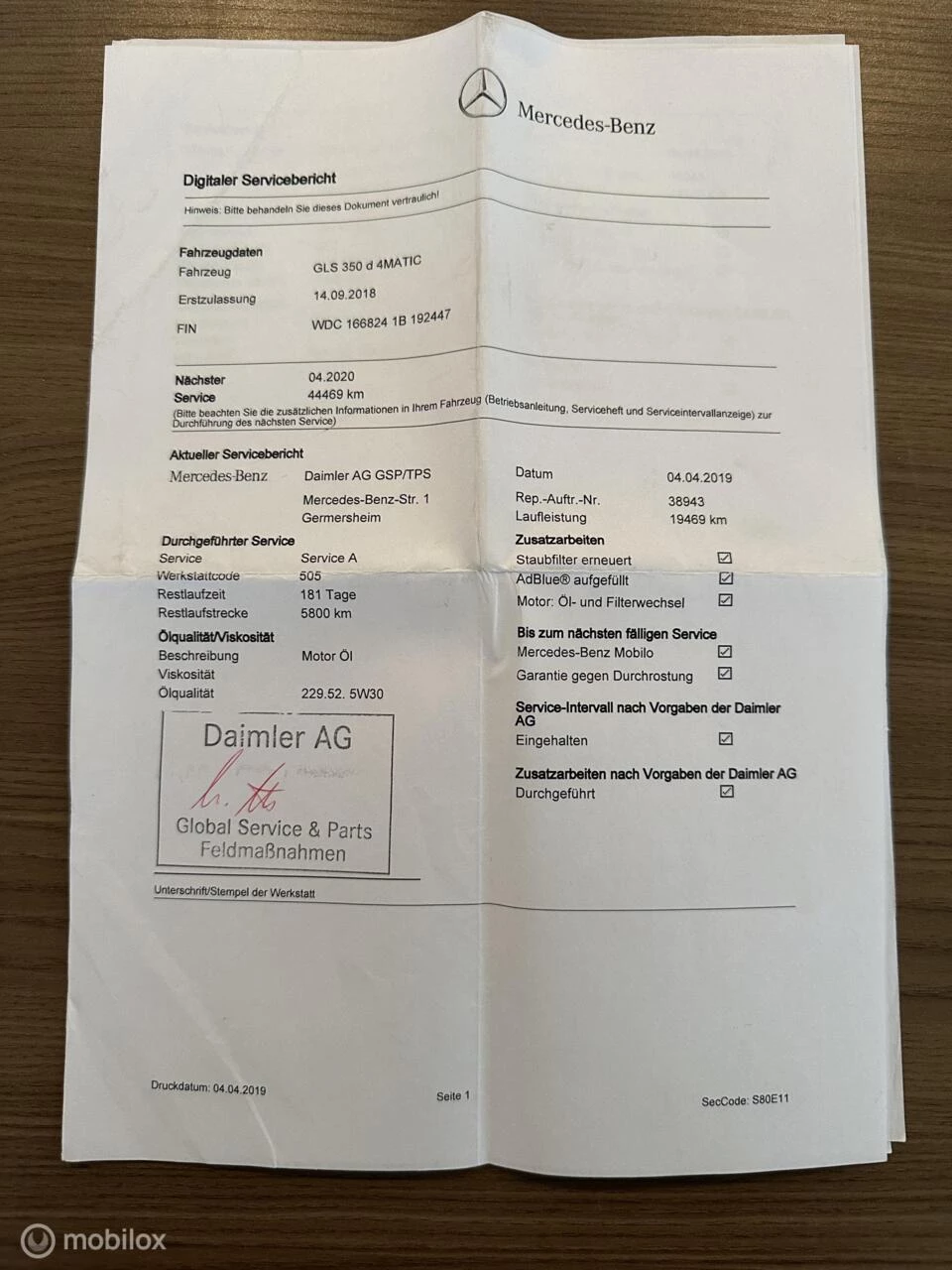 Hoofdafbeelding Mercedes-Benz GLS