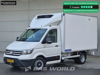 Volkswagen Crafter 177pk Lamberet Koelwagen FRC Koelwagen Carrier Xarios 350 230V stekker Bakwagen Koel Kühlwagen 13m3 Airco Cruise control