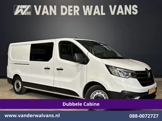 Renault Trafic 2.0 dCi L2H1 Dubbele cabine Euro6 Airco | 6-Zits | Navigatie | Trekhaak | LED Facelift | Camera Cruisecontrol, Parkeersensoren