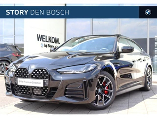 Hoofdafbeelding BMW 4 Serie BMW 4 Serie Seri Gran Coupé 420i High Executive M Sport Automaat / Schuif-kanteldak / Achteruitrijcamera / M Sportonderstel /  Comfort Access / Stoelverwarming / PDC / Parking Assistant / Live Cockpit Professional