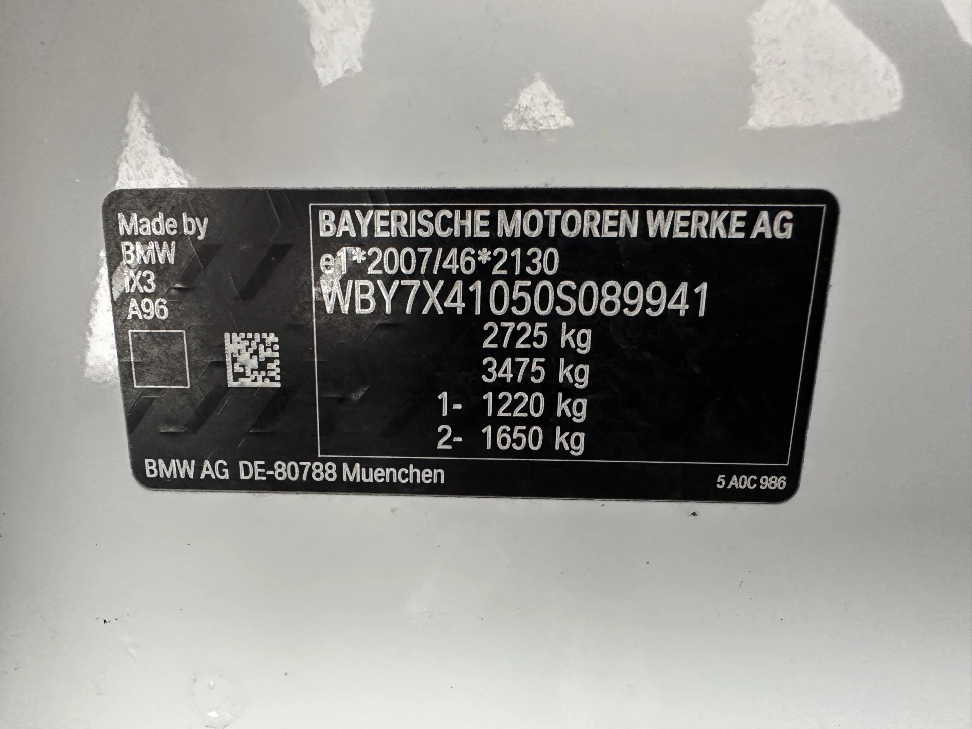 Hoofdafbeelding BMW iX3