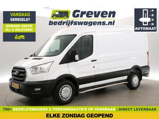 Ford Transit 350 2.0 TDCI L2H2 | 170PK | 2800KG Trekgew. | Trekhaak | Airco | Camera | 3 Persoons | Cruise | Navigatie | Parkeersens.