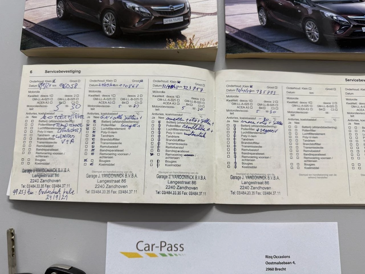 Hoofdafbeelding Opel Zafira