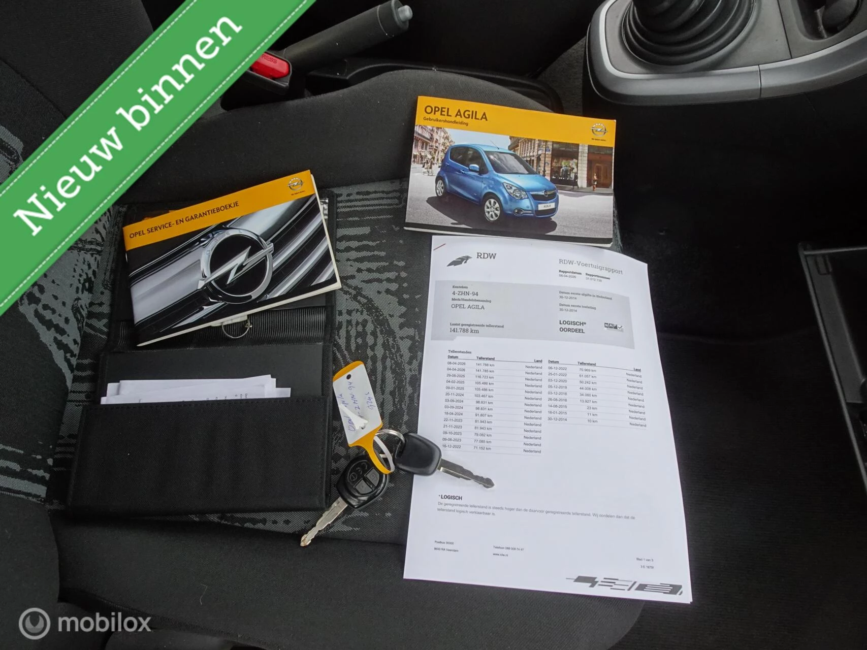 Hoofdafbeelding Opel Agila