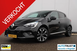 Renault Clio 1.0 TCe Intens Half Leder Sfeerverlichting 17 inch LMV Full LED Climate Cruise Control Navigatie Achteruitrijcamera Carplay Android Parkeersensor Rijstrooksensor