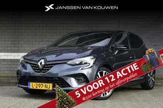 Renault Clio 1.6 E-Tech Hybrid 140 Initiale Paris / Automaat / Leder / Stoel-Stuurverwarming / Carplay / 17" LMW / Private Lease €589,- PM /