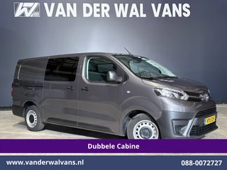 Toyota ProAce Worker 2.0 D-4D 145pk L3H1 Dubbele Cabine Euro6 Airco | 6-Zits | Navigatie | Apple Carplay | Cruisecontrol Android Auto, Parkeersensoren