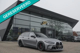 BMW M3 Touring Competition 510pk xDrive Widescreen Frozen grey *BTW* Head-up Adaptive cruise CSL grille 21" LMV