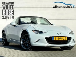 Mazda MX-5 2.0 160PK GT-M/ Bose/ Navi/ Leer/ PDC/ Bilstein