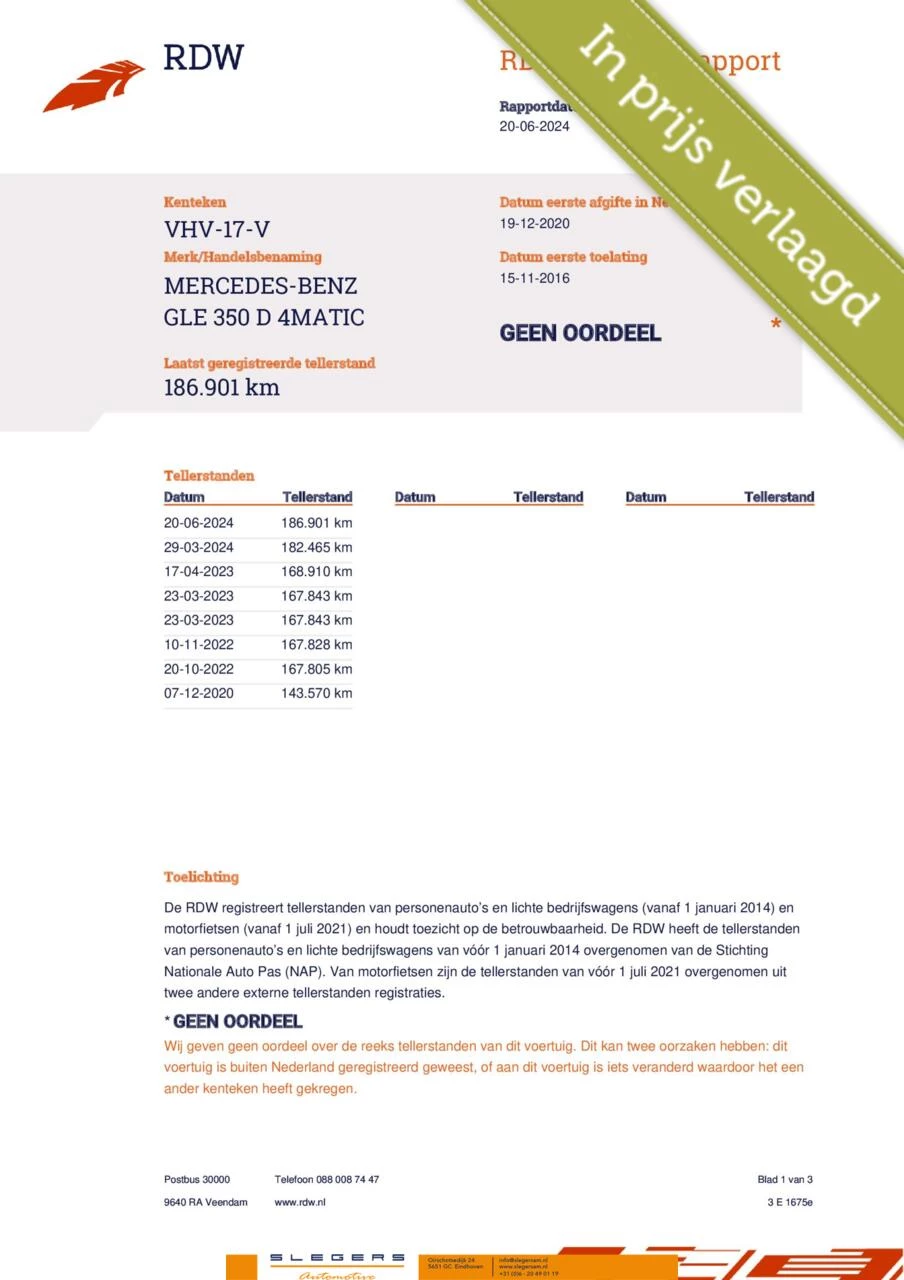 Hoofdafbeelding Mercedes-Benz GLE