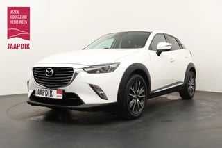 Mazda CX-3 BWJ 2016 BWJ 2016 2.0 120 PK SkyActiv-G 120 GT-M Line TREKHAAK AFN. / CLIMA / CRUISE / NAVI / LEDER / CAMERA / HEAD UP DISPLAY / ANDROID AUTO / APPLE CARPLAY / BLUETOOTH / PRIV. GLAS / LMV 18 INCH / KEYLESS