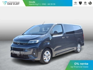 Opel Vivaro Electric 75 kWh Dubbele Cabine | 0% rente | 8 jaar garantie | 2x schuifdeur | Dynamic Comfort NAV Pakket | Comfort Pakket |  Exterieur pakket | Winterpakket | Betimmering | LM velgen | Rijklaarprijs