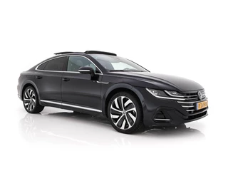 Volkswagen Arteon 1.4 TSI eHybrid R-Line Business+ (Plug-In) (INCL-BTW) *PANO | HEAD-UP | LEATHER-MICROFIBRE | FULL-LED | TOPVIEW | ADAPTIVE-CRUISE | BLINDSPOT | HEATED-SPORTSEATS | KEYLESS | NAVI-FULLMAP | PRIVACYGLASS | SHIFTPADDLES | DIGI-COCKPIT | 