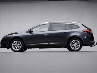 Hoofdafbeelding Renault Mégane Estate Renault Mégane Estate 1.2 TCe Limited Sport (NAVI,PDC,CLIMATE,CRUISE,TREKHAAK,GETINT,SPORTSTOELEN,LM VELGEN,NETTE STAAT)