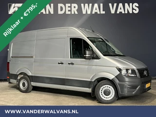 Volkswagen Crafter 2.0 TDI 140 pk L3H3 L2H2 Euro6 RIJKLAAR Airco | Camera | Apple Carplay | Cruisecontrol Parkeersensoren, Android Auto, Chauffeursstoel, Bijrijdersbank, 3000kg trekvermogen, zilver