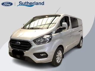 Ford Transit Custom 320 2.0TDCi L2H1 170Pk! Limited SCI | Dubbele Cabine | DC | Trekhaak | Dubbele Schuifdeur | Stoelverwarming | Navigatie | Camera | Stoel-Stoel