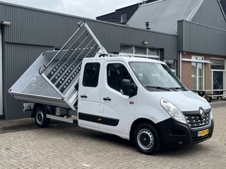 Renault Master T35 2.3 dCi L3 DC Airco 3 zijden kipper Telefoonverbinding Bluetooth Open laadbak Pick-up P-up Kieper Bakwagen Euro 6