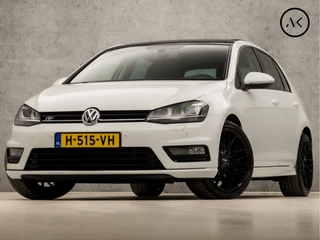 Volkswagen Golf 1.4 TSI R-Line Sport 150Pk Automaat (SCHUIFDAK, NAVIGATIE, CLIMATE, LEDER, STOELVERWARMING, SPORTSTOELEN, GETINT GLAS, PARKEERSENSOREN, MASSAGE, NIEUWE APK, NIEUWSTAAT)