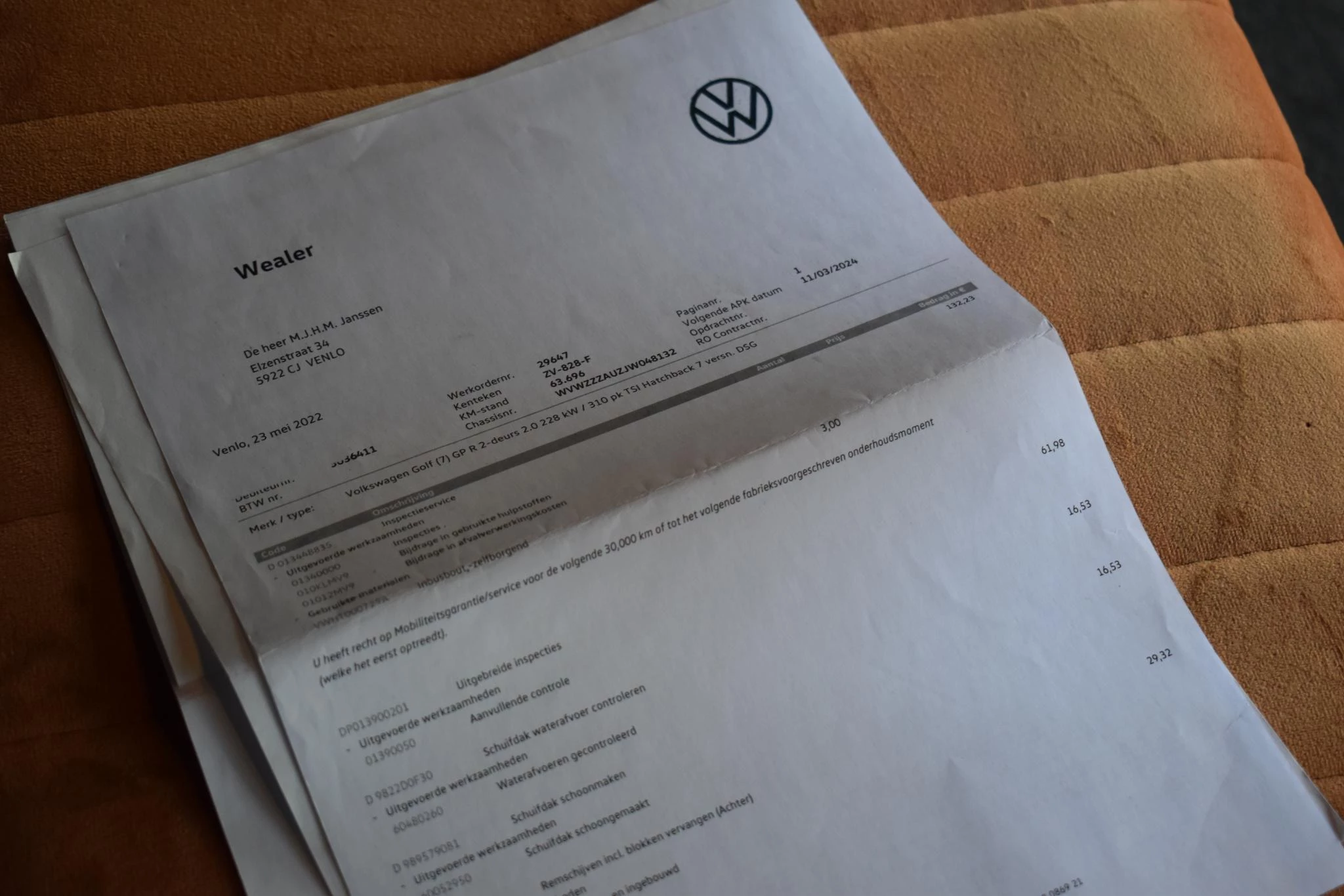 Hoofdafbeelding Volkswagen Golf
