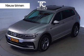 Volkswagen Tiguan 1.4 TSI R-line Automaat | Panoramadak | LED verlichting adaptief | Stoelverwarming | Ergo stoel | Spiegels inklapbaar | Achteruitrijcamera | Parkeersensoren voor en achter