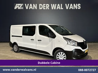 Renault Trafic 1.6 dCi 126pk L2H1 Dubbele Cabine Euro6 Airco | 5-Zits | Camera | Navigatie | Trekhaak | Cruisecontrol Parkeersensoren
