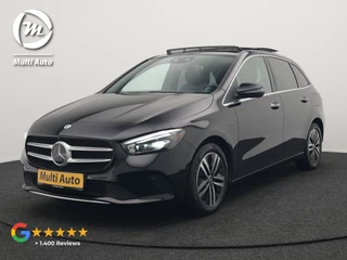 Hoofdafbeelding Mercedes-Benz B-Klasse Mercedes-Benz B-Klasse 250 e Progressive Plug In Hybrid 218pk PHEV | Panodak | Multibeam LED | Widescreen | Adaptive Cruise | Sportstoelen Verwarmd | Stuur Verwarmd | Blis | Sfeerverlichting | Apple Carplay | Navigatie | Keyless | DAB |