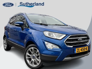 Hoofdafbeelding Ford EcoSport Ford EcoSport 1.0 EcoBoost Titanium 125pk | Trekhaak | Winter Pack | Navigatie | Camera | 17 inch | Dodehoeksensoren