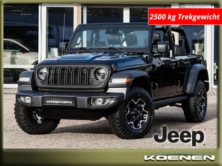 Hoofdafbeelding Jeep Wrangler Jeep Wrangler 4xE Rubicon Aut. / 2500Kg trekgewicht / DUAL DOORS