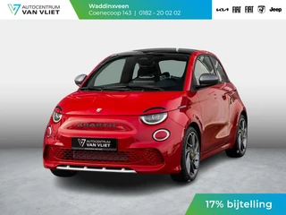 Hoofdafbeelding Abarth 500e Abarth 500e Turismo 42 kWh | Uit voorraad leverbaar | 17%  Bijtelling | Camera | Clima | Apple Carplay | JBL Sound | Navi | 18" | Winter Pack