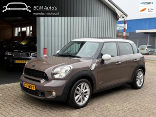 Mini Mini Countryman 1.6 Cooper S ALL4 Chili |Pano|Xenon|Leer|PDC|Navi|LIGTH COFFEE kleur|