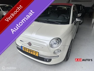 Fiat 500 1.2 Rock Cabrio AUTOMAAT*NL AUTO NAP✅*VOL LEDER *
