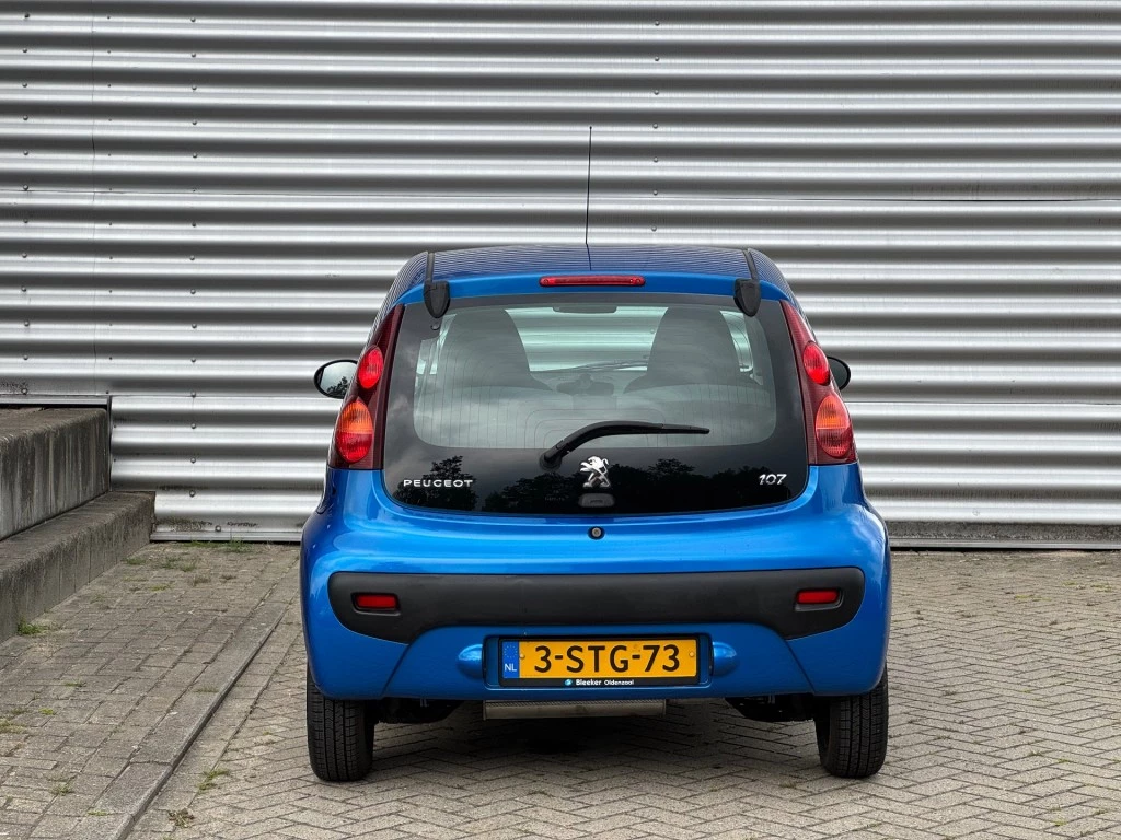 Hoofdafbeelding Peugeot 107