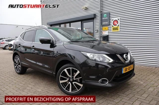 Nissan Qashqai 1.2 Tekna 2e Eigenaar | NL-Auto | Volledig Onderh | Pano | Stoelverwarming | 360 CAM | Navi | PDC | DAB | Cruise | Keyless | Full Led