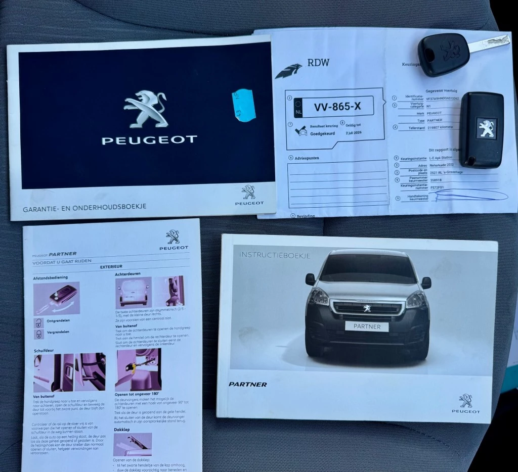 Hoofdafbeelding Peugeot Partner