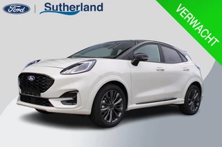 Hoofdafbeelding Ford Puma Ford Puma 1.0 EcoBoost Hybrid Sound Edition 125pk | Ford Voorraad | Limited Edition! | Upgrade B&O Audio | Full Matrix LED | Zwart Dak | 18'' Lichtmetaal | Winterpakket | Driver Assistance Pakket |