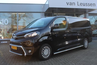 Hoofdafbeelding Toyota ProAce Toyota PROACE Long Worker 2.0 D-4D PROFESSIONAL TREKHAAK KEYLESS CRUISE PARK-SENSOREN NAVI BETIMMERING SIDEBARS