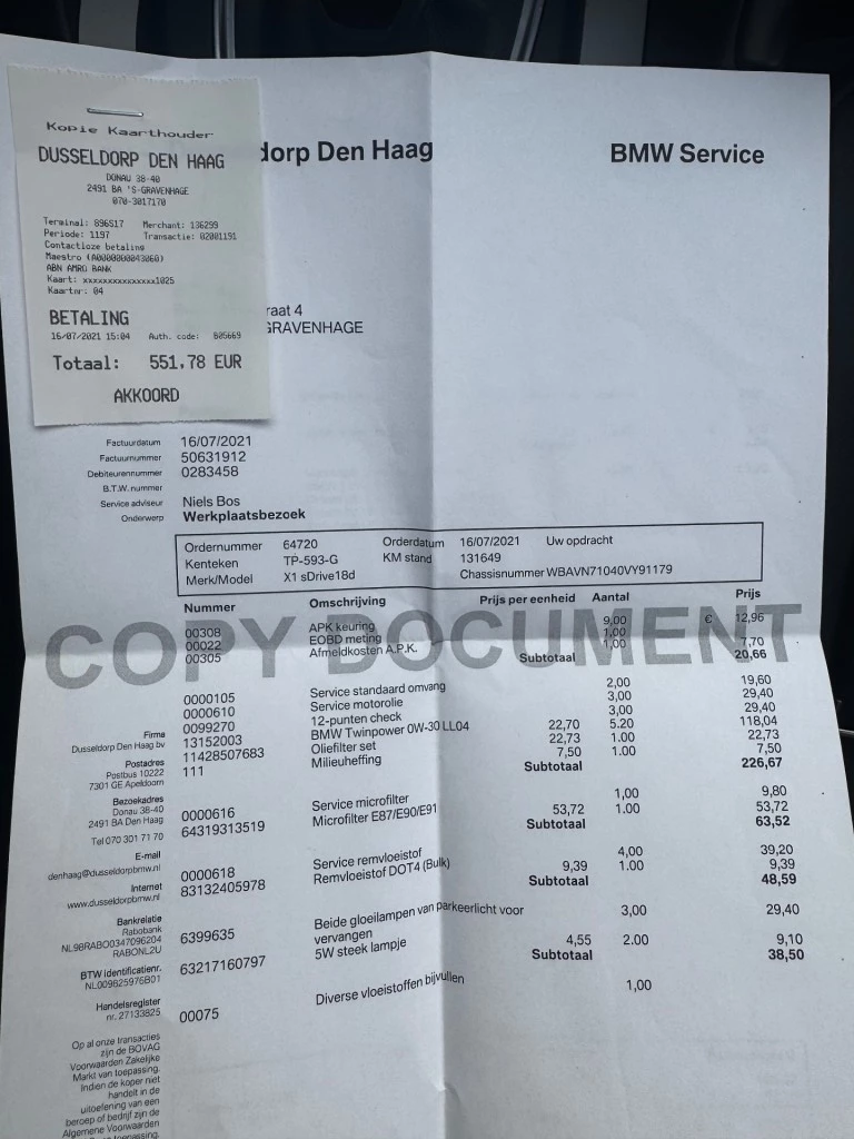 Hoofdafbeelding BMW X1